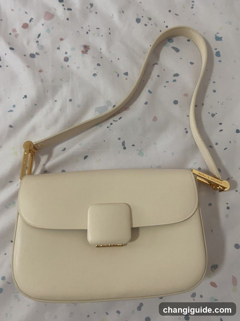 Cream Crossbody Bag