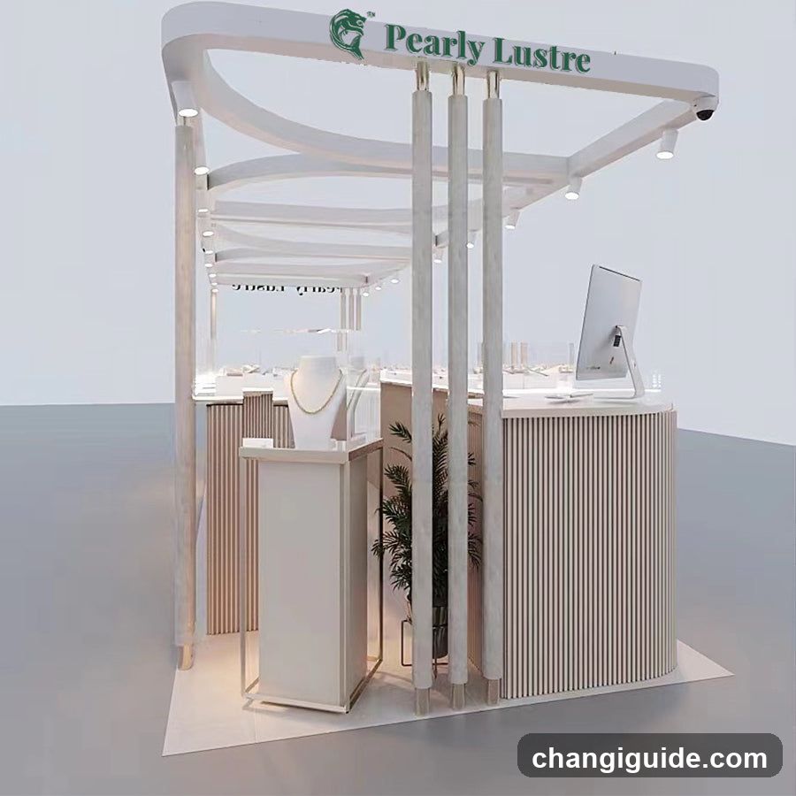 Pearly Lustre Jewelry Booth
