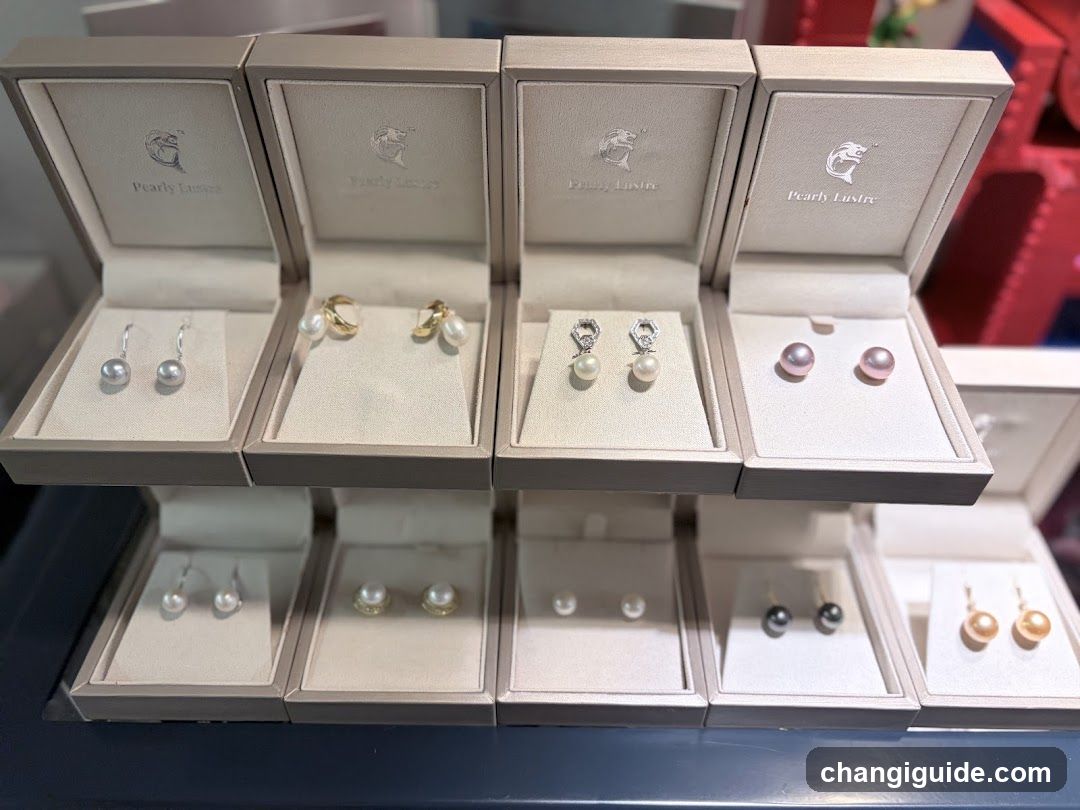 Pearl Jewelry Display