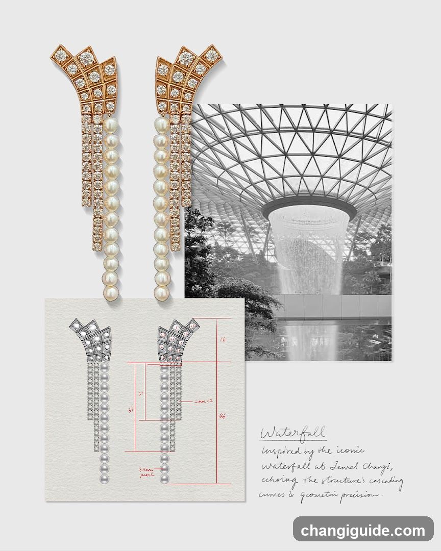 Waterfall Inspired Jewelry Design