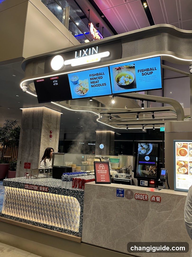 Lixin Food Stall Interior
