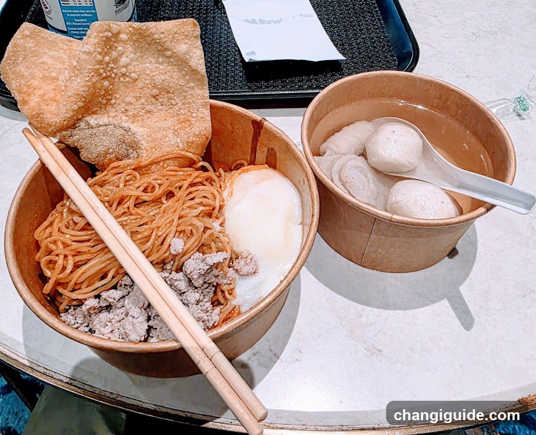Noodle Bowl with Fish Balls