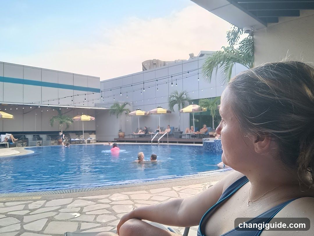 Poolside Relaxation