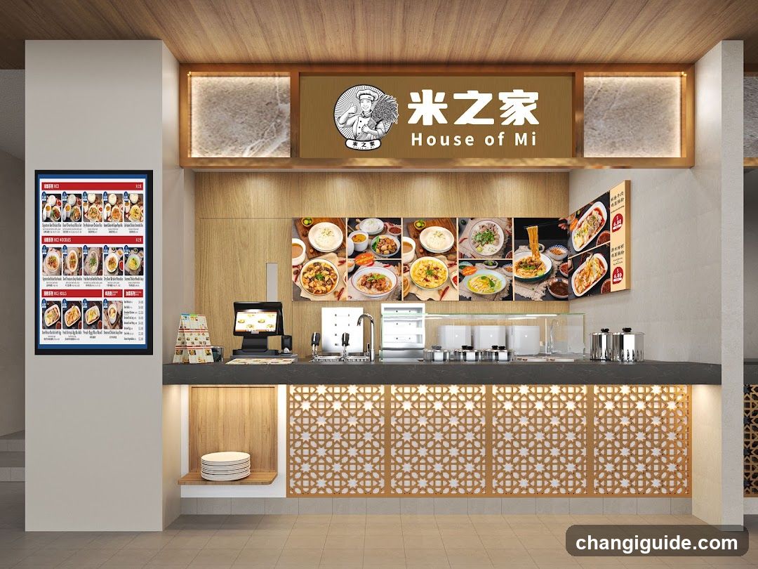 House of Mi Counter Interior
