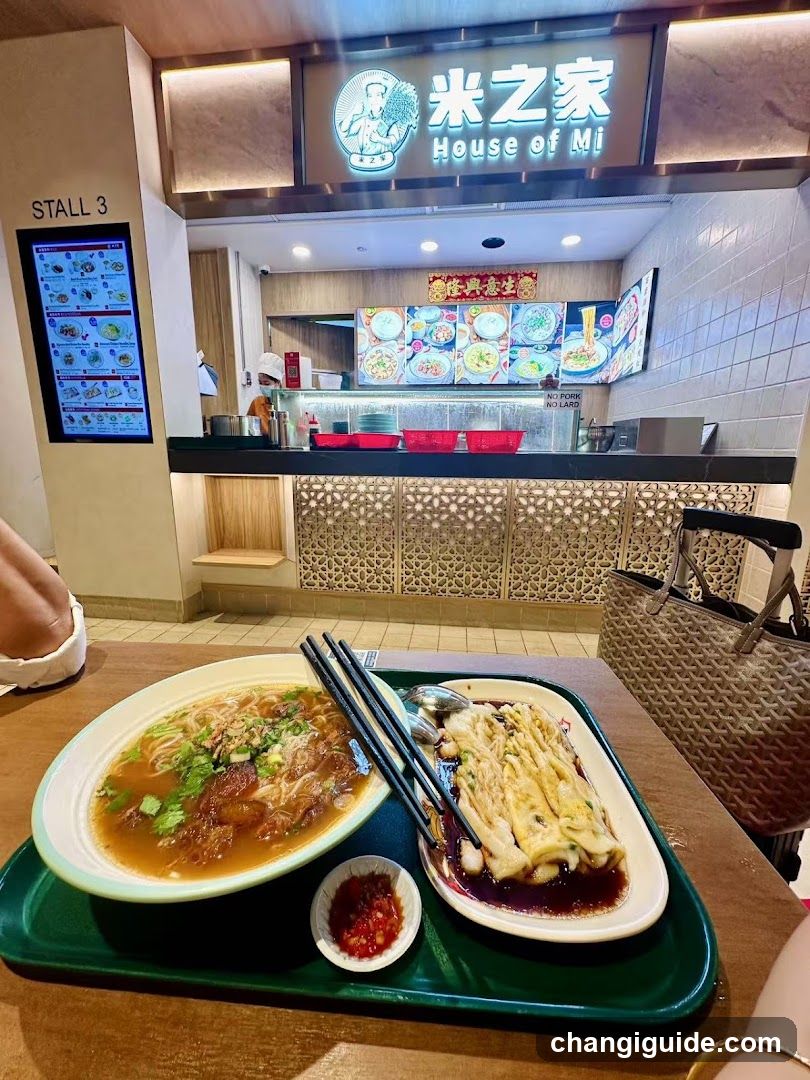 Food at House of Mi Stall 3