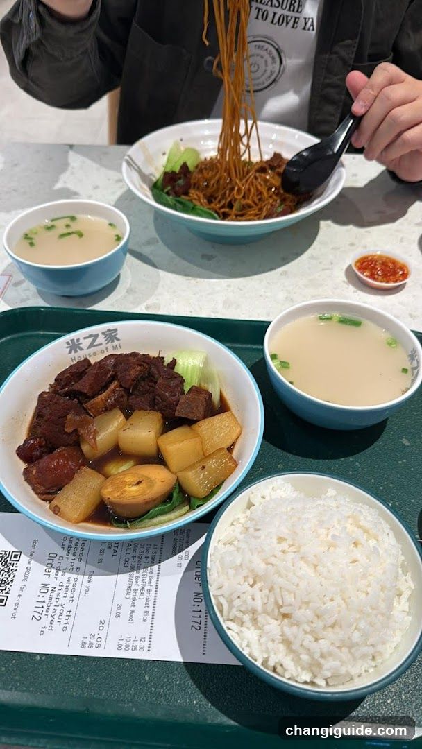 Meal at Mi Zhi Jia