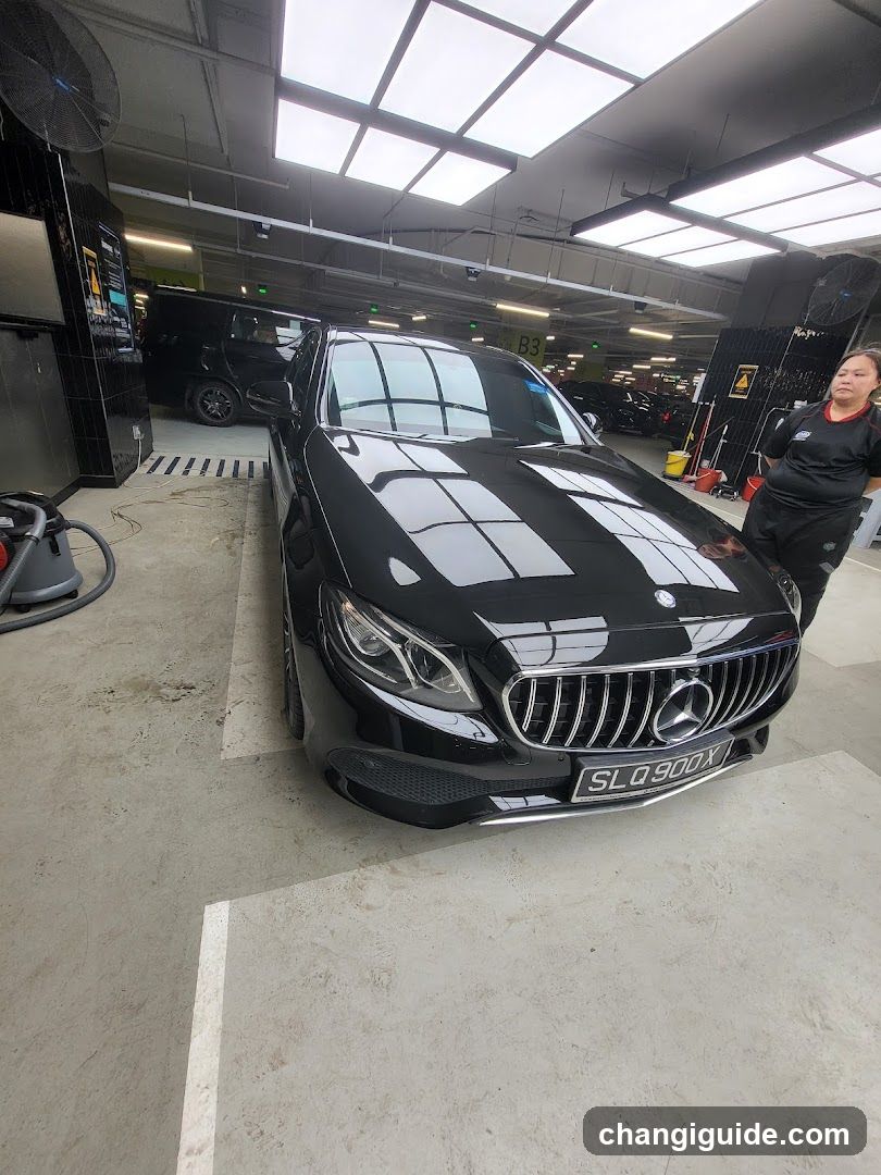 Car Detailing Shop Interior