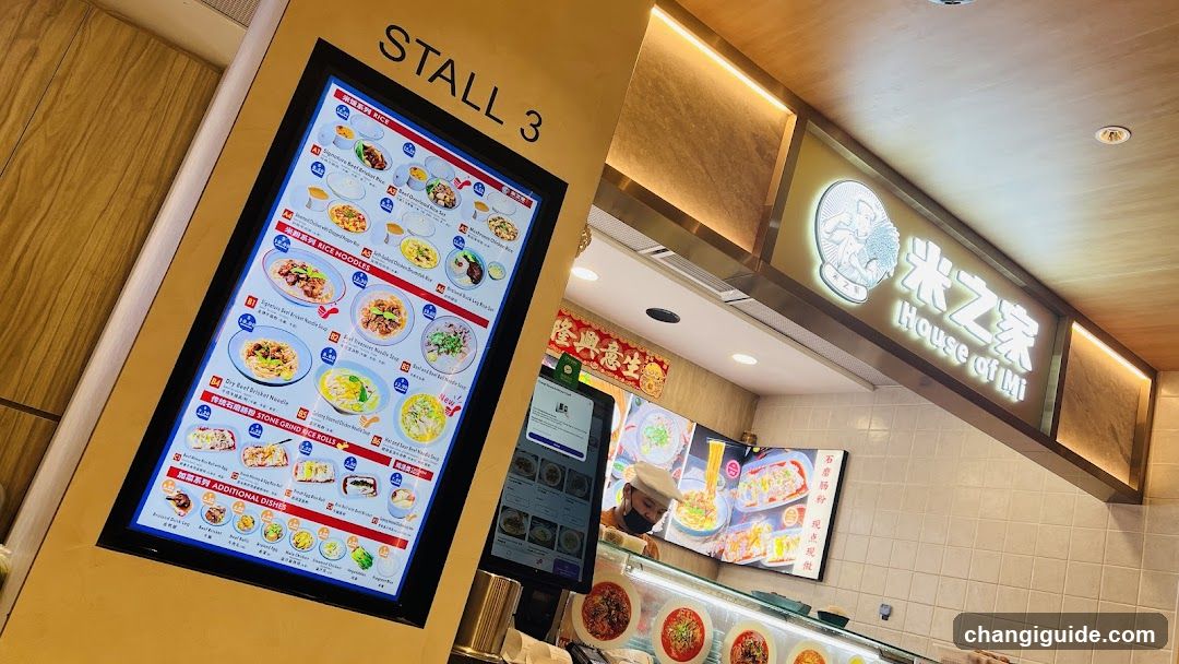 Stall 3 Menu Display
