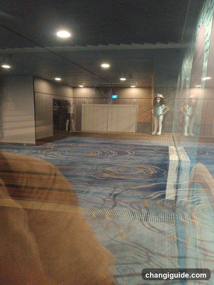 Interior Hallway with Mannequins