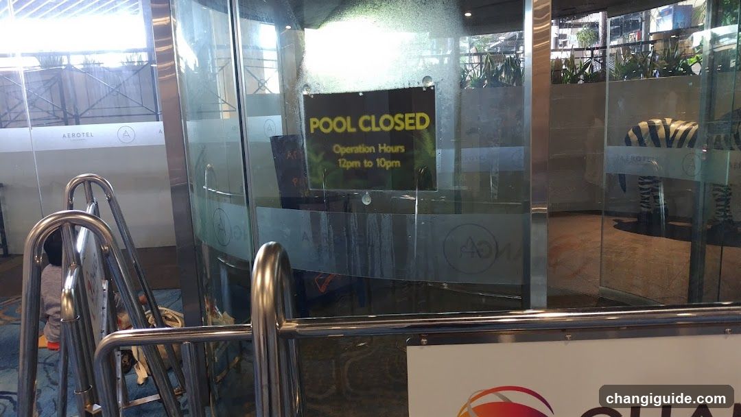 Pool Closed Signage