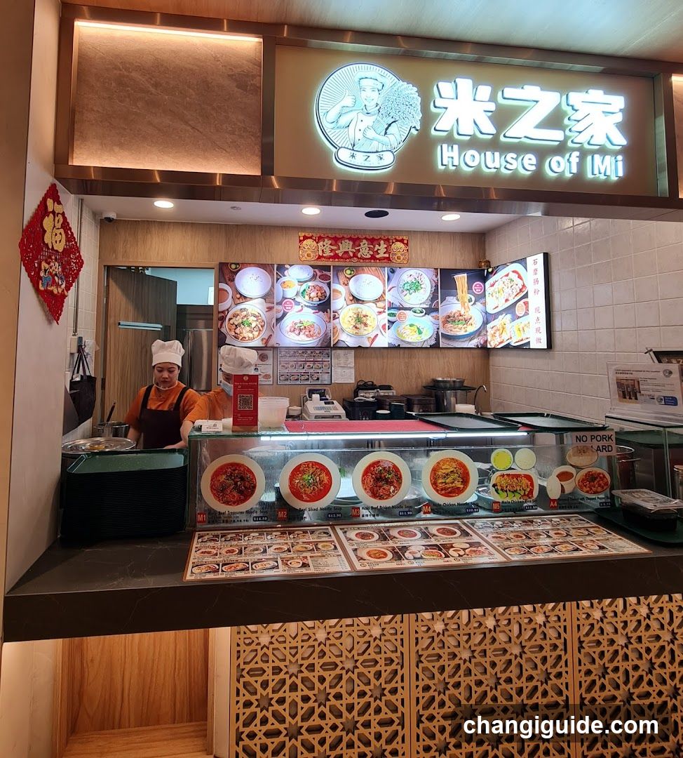 House of Mi Food Stall Interior