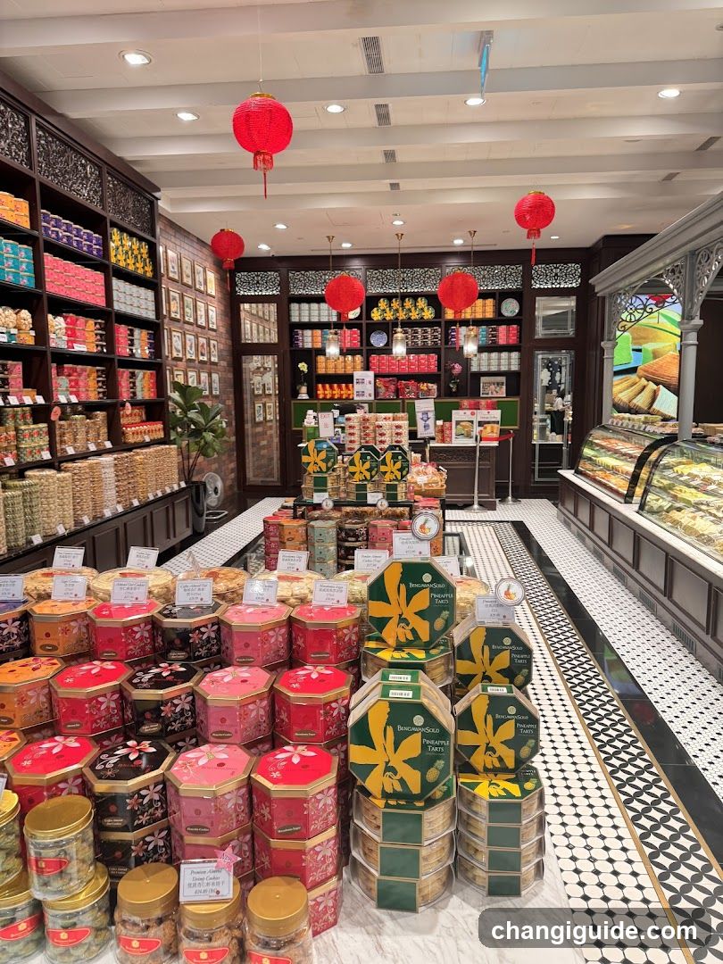 Interior of a traditional Asian specialty shop