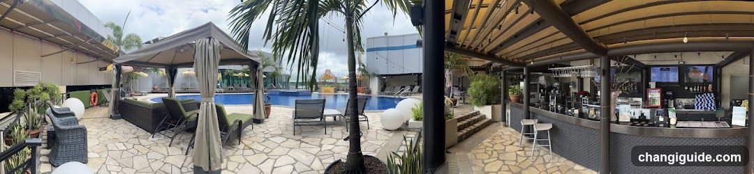 Poolside Bar Area