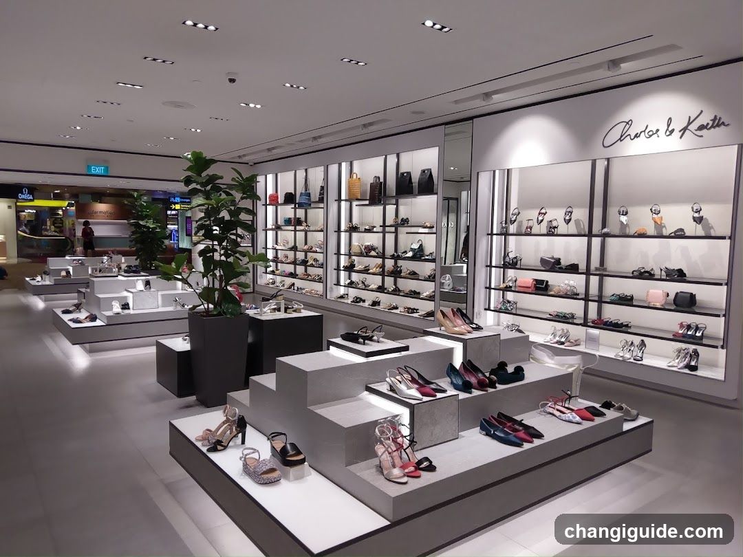 Charles & Keith Shoe Store Interior