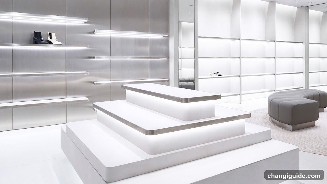 Modern Shoe Store Interior