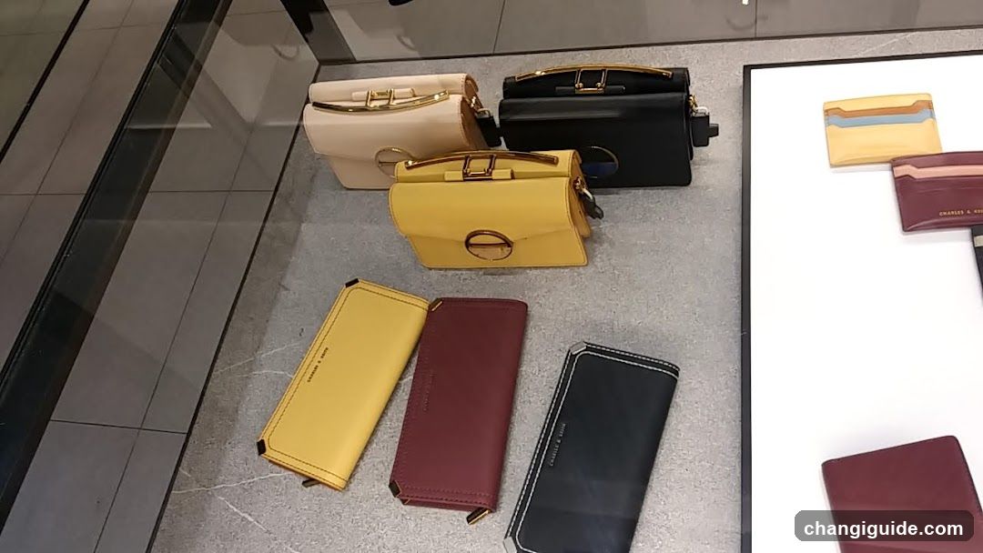 Handbag and Wallet Display