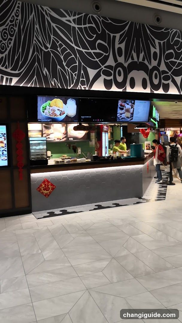 Food Counter Interior