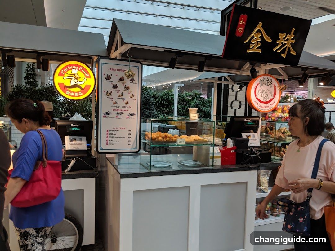 Food Stall Interior View