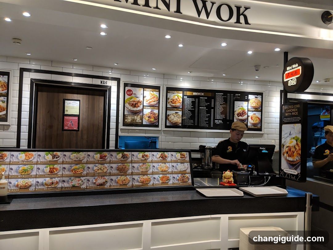 Ming Wok Counter Interior