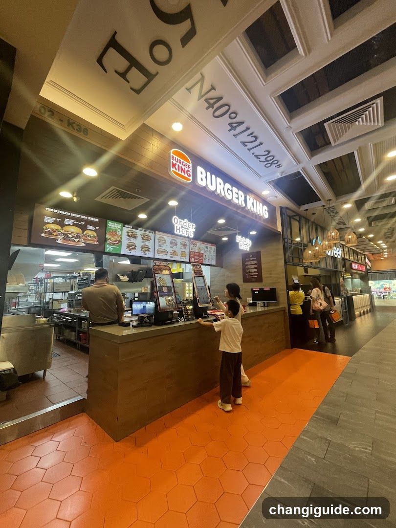 Burger King Terminal 4 Transit