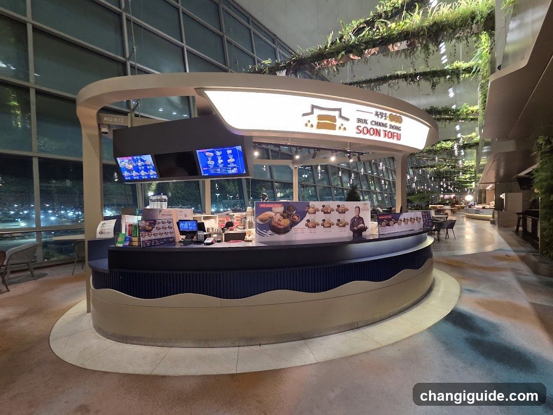 Food Stall Interior View