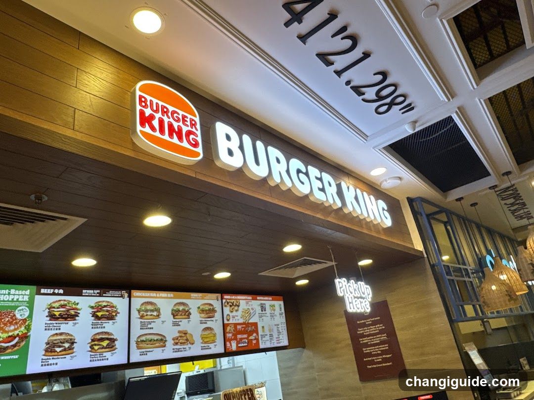 Burger King Interior View
