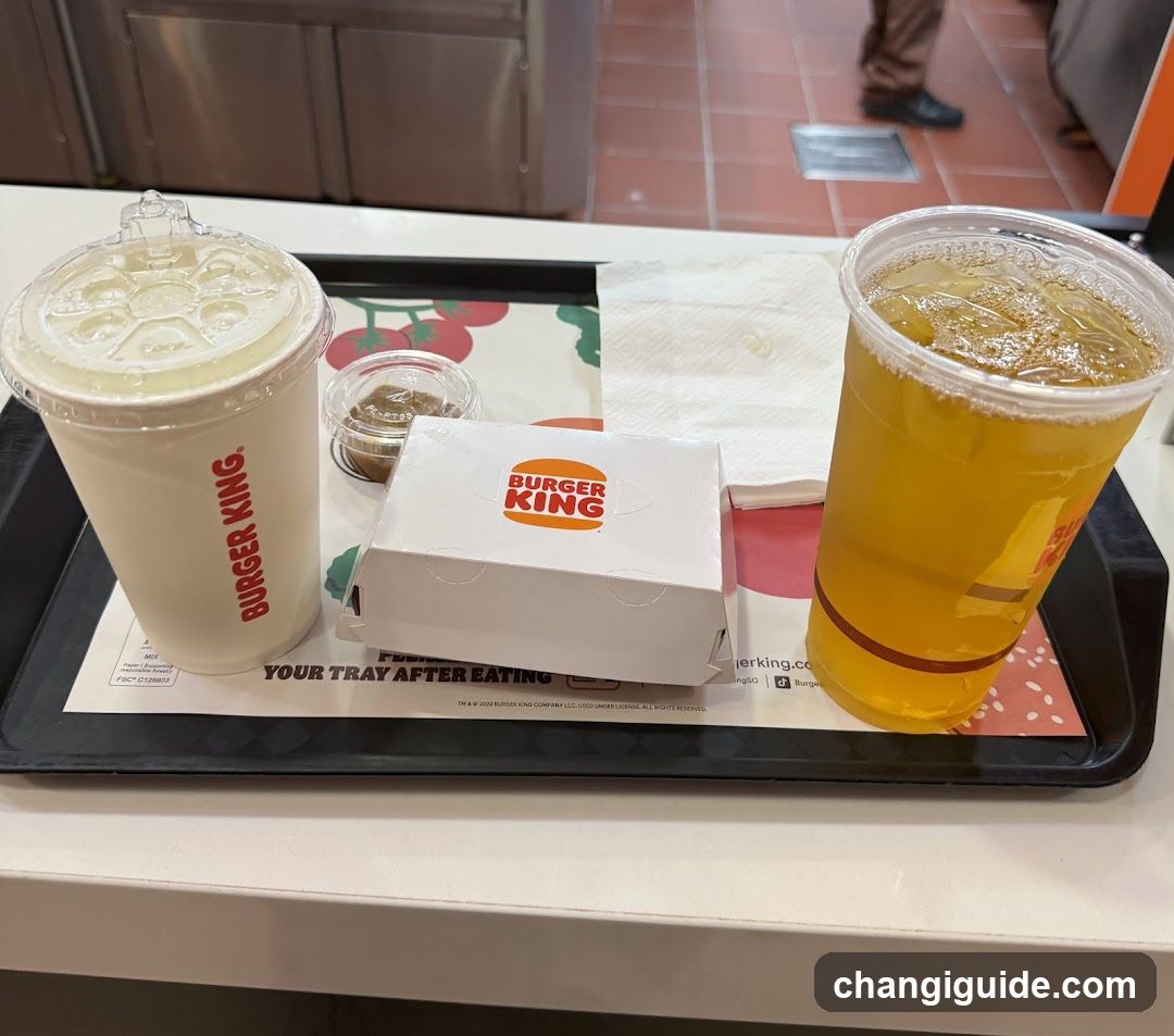 Burger King Meal Tray