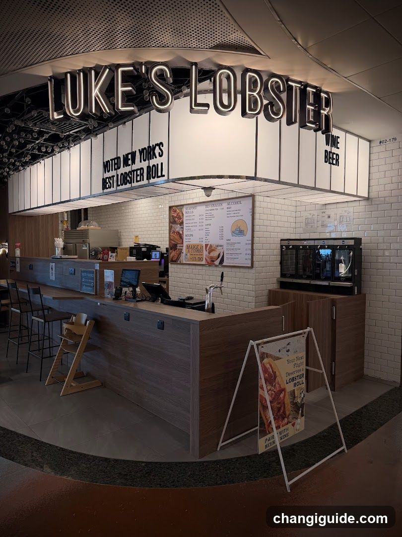 Luke's Lobster Interior View