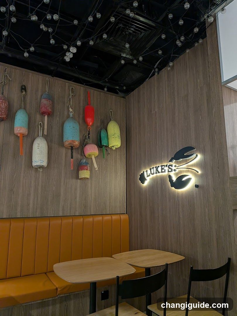 Luke's Interior Dining Area