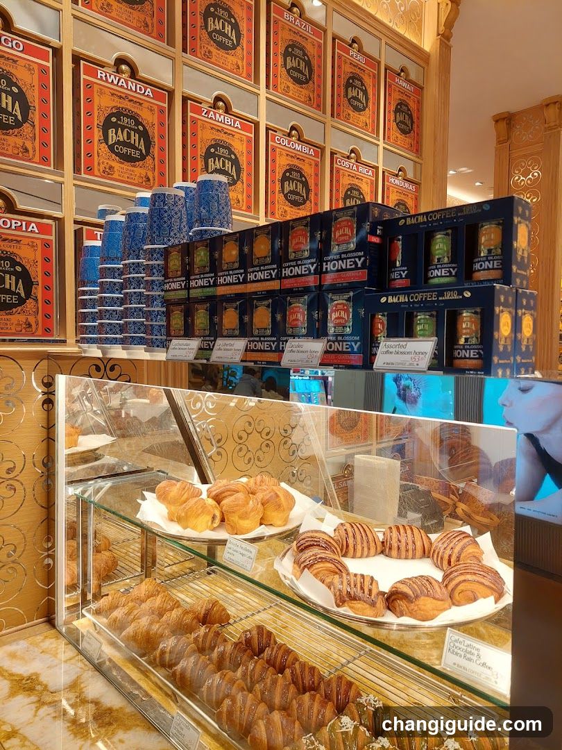 Bach Coffee Store Interior Display
