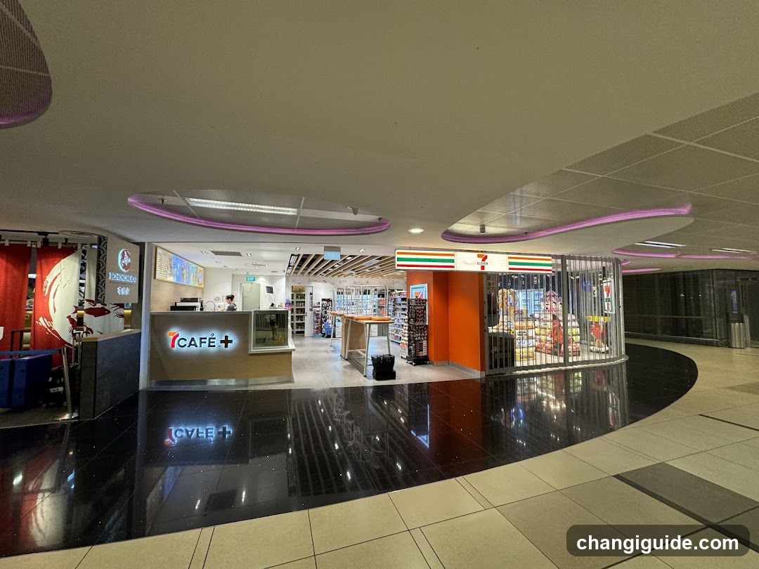7-Eleven and Café Interior View