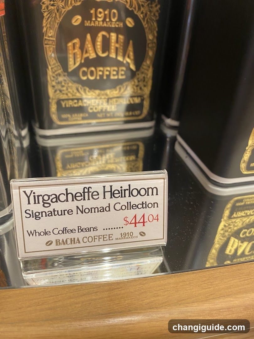 Bacha Coffee Product Display