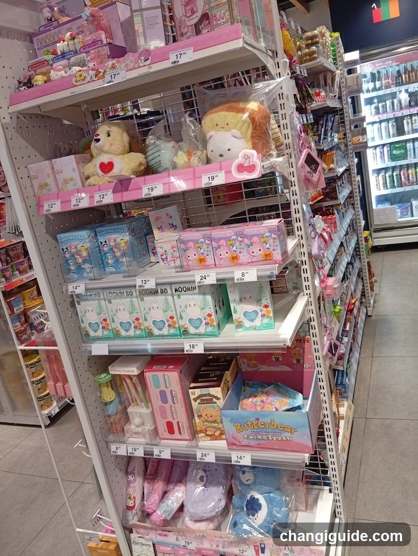 Toy and Snack Shelf Display