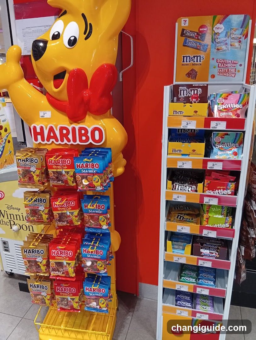 Haribo and M&M's Candy Display