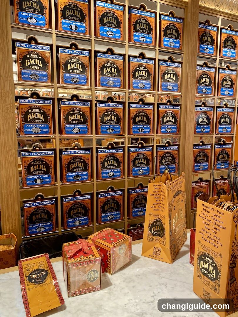 Bacha Coffee Product Display