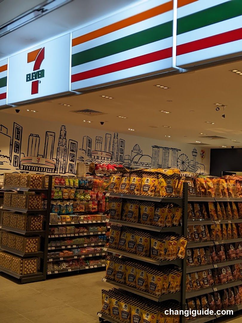 7-Eleven Interior Aisle View