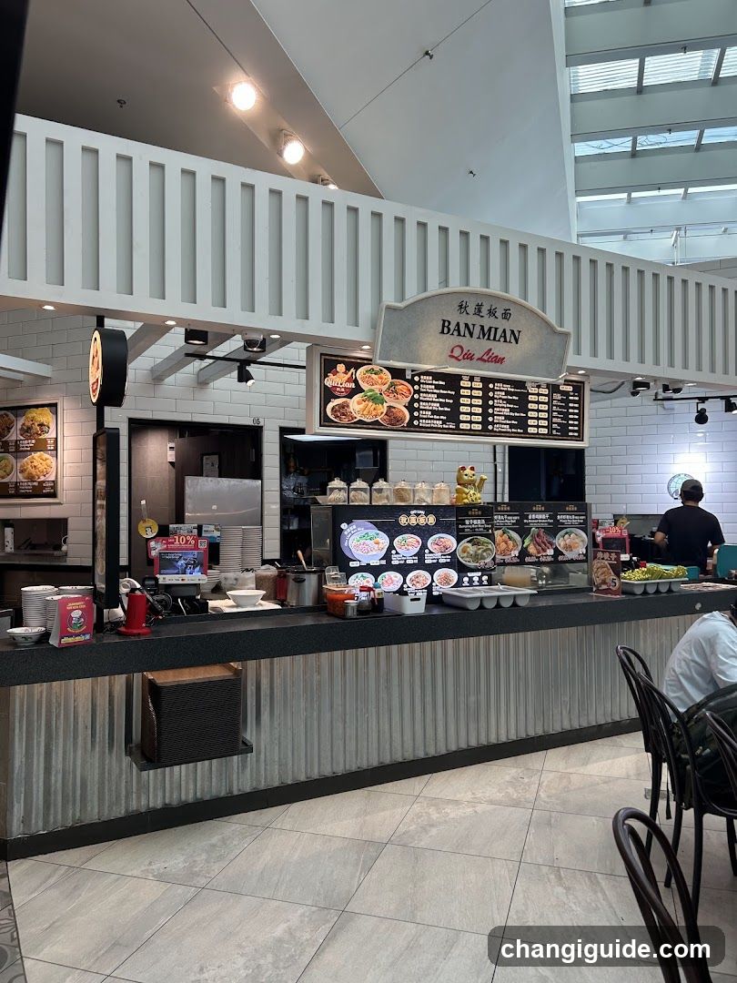 Banmian Food Stall Interior