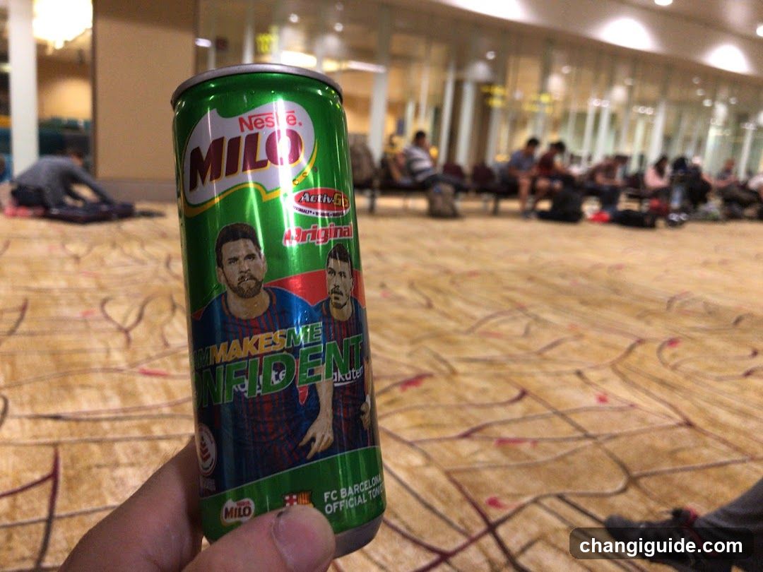 Nestle Milo Can with Messi Design