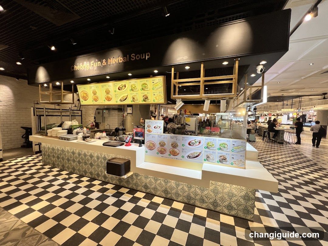 Food Court Stall Interior