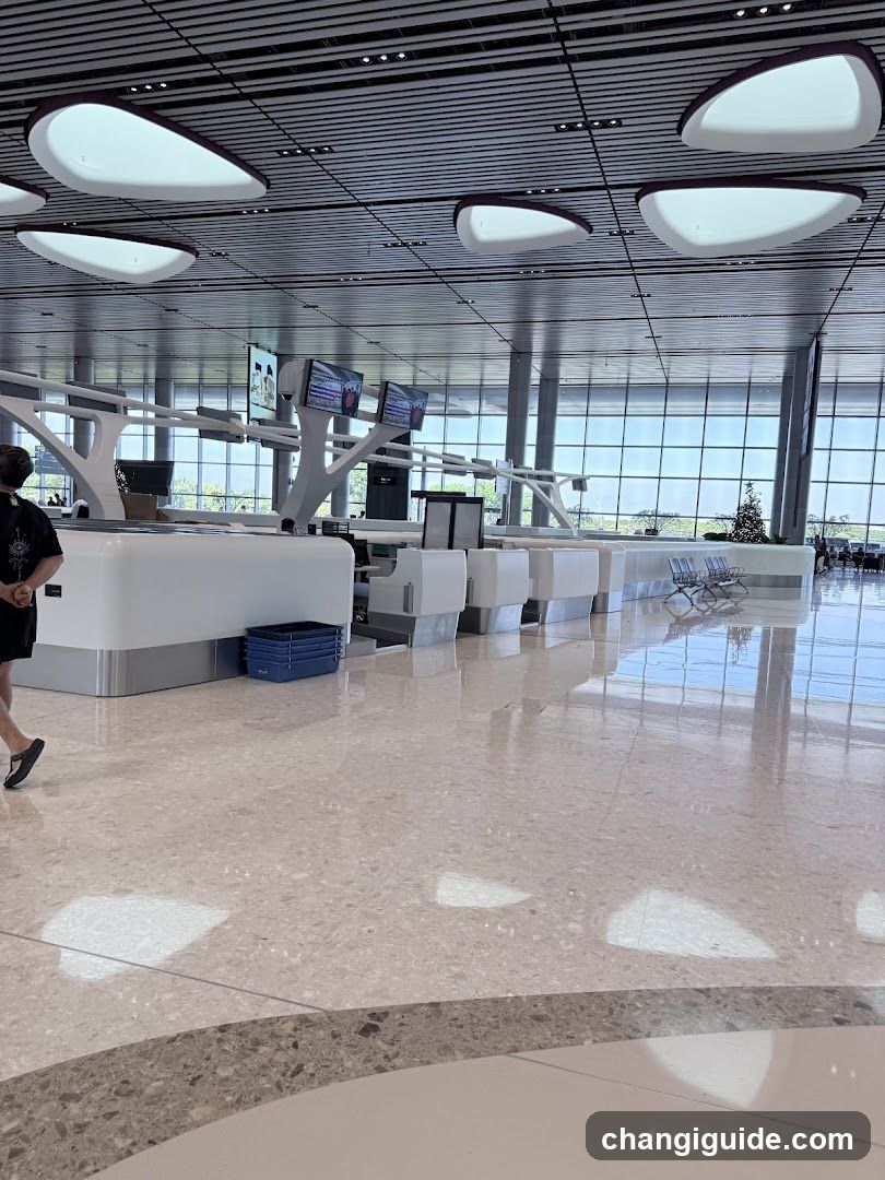 Airport Terminal Interior
