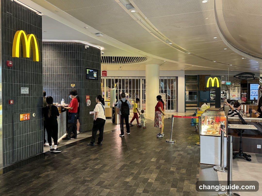 McDonald's Interior Queue Area