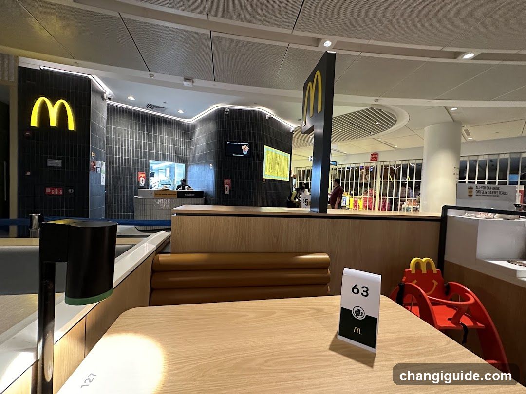 McDonald's Interior View