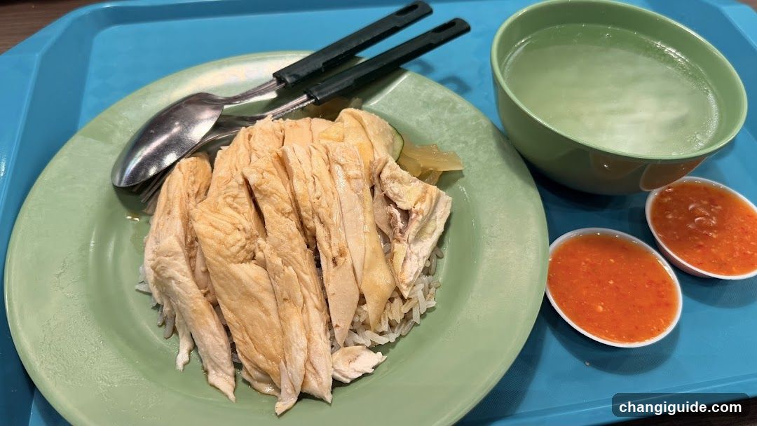 Hainanese Chicken Rice Meal