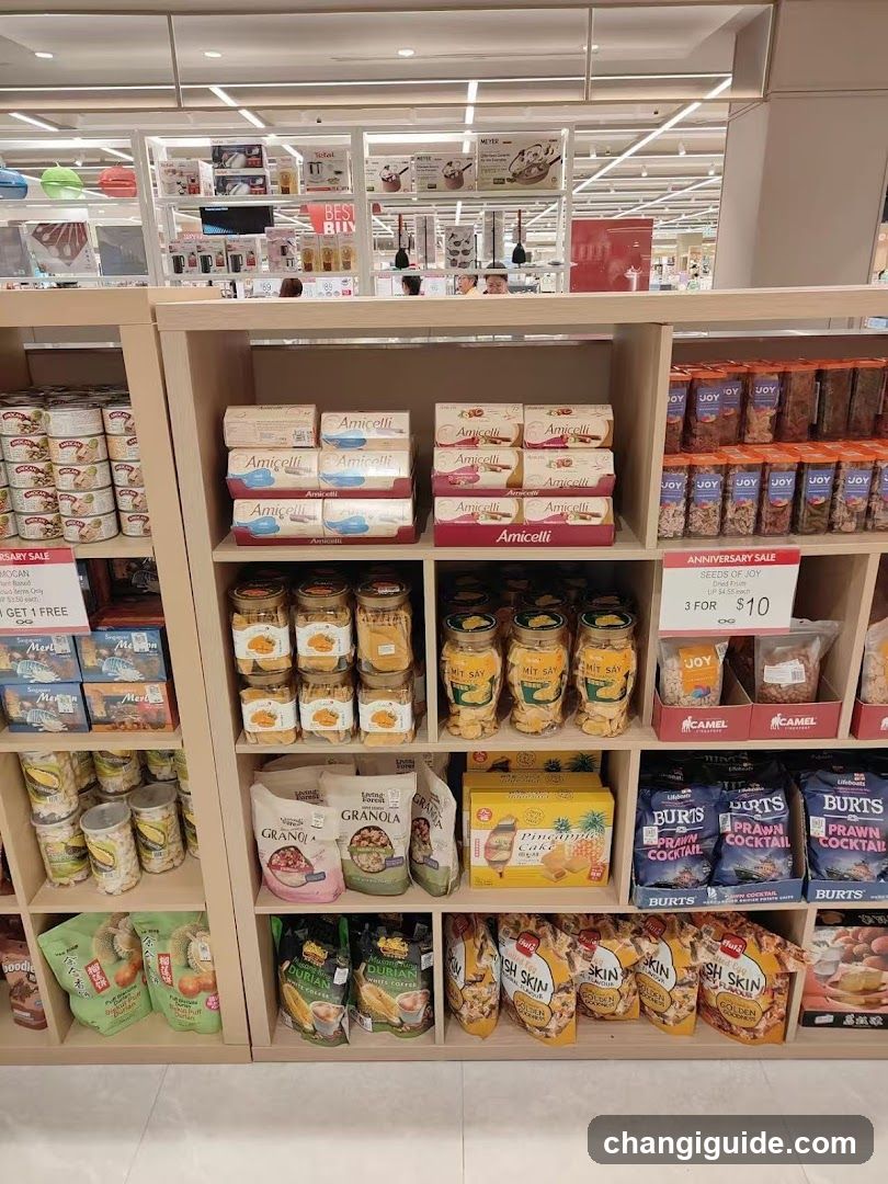 Grocery Store Aisle Display