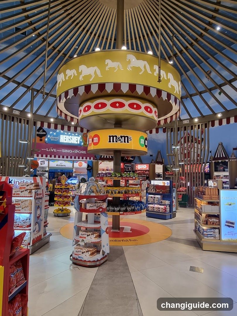 Chocolate Shop Interior Display