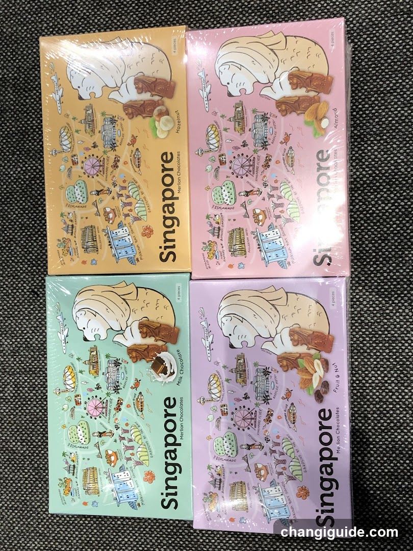 Singapore Chocolate Bars Collection