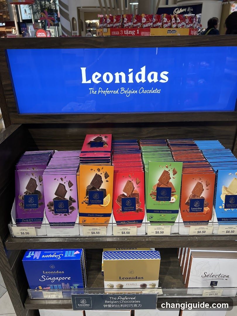 Leonidas Chocolate Display