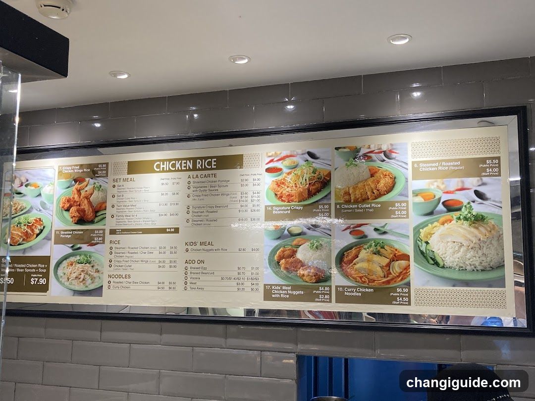 PX Hainanese Chicken Rice (Halal)