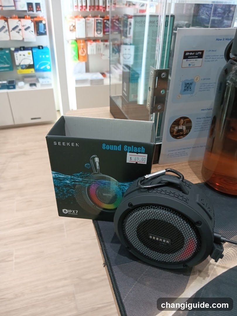 Seeken Sound Splash Speaker Display