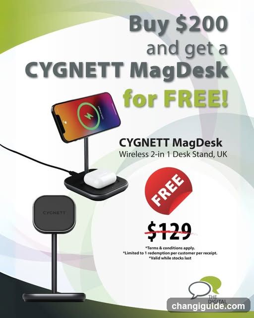 CYGNETT MagDesk Promotion